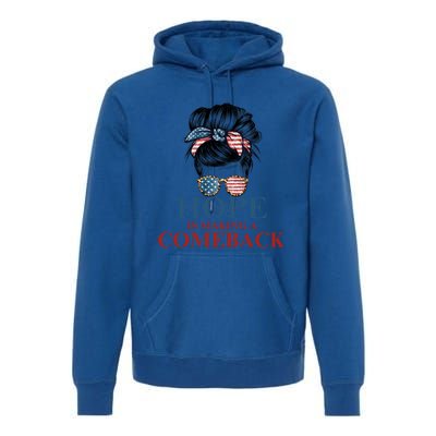 Cat Ladies Kamala Usa Democrats Hope Is Making Comeback Gift Premium Hoodie