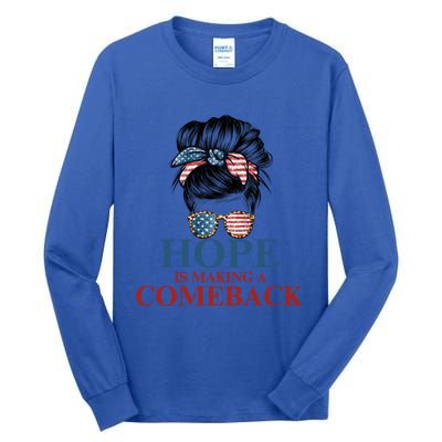 Cat Ladies Kamala Usa Democrats Hope Is Making Comeback Gift Tall Long Sleeve T-Shirt