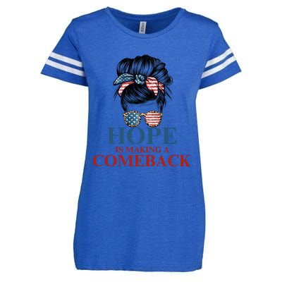 Cat Ladies Kamala Usa Democrats Hope Is Making Comeback Gift Enza Ladies Jersey Football T-Shirt