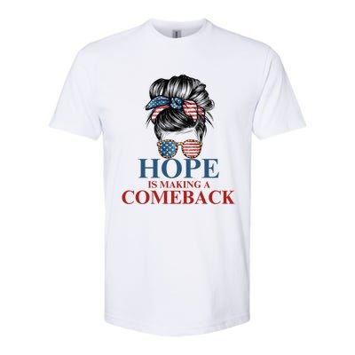 Cat Ladies Kamala Usa Democrats Hope Is Making Comeback Gift Softstyle CVC T-Shirt