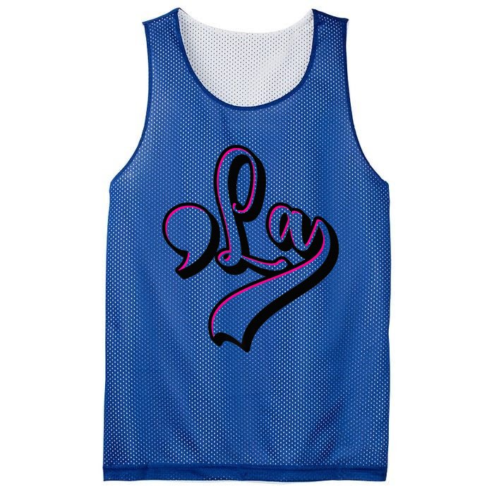 Comma La Kamala Harris Premium Mesh Reversible Basketball Jersey Tank