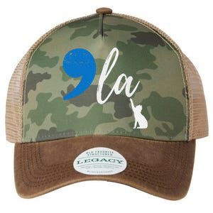 Comma +  La Kamala Harris Vote For Childless Cat Ladies Legacy Tie Dye Trucker Hat