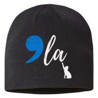 Comma +  La Kamala Harris Vote For Childless Cat Ladies Sustainable Beanie