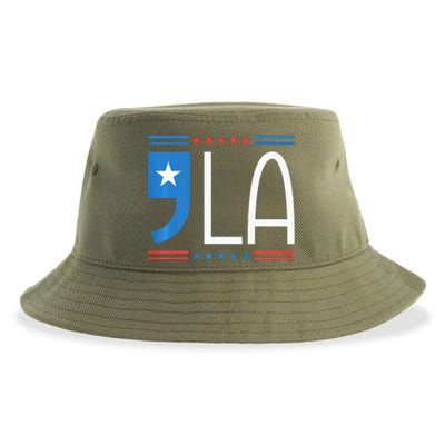 Comma La Kamala Harris Sustainable Bucket Hat