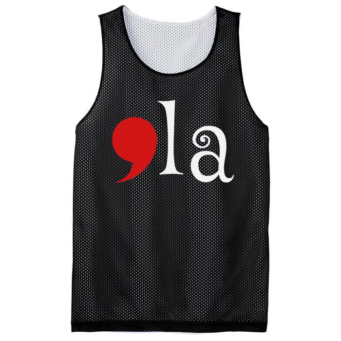 Comma La Kamala Harris 2024 Presidential Political Campaign Mesh Reversible Basketball Jersey Tank