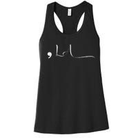 Comma La Kamala Harris Gift Women's Racerback Tank