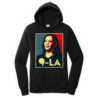 Comma La Kamala Harris 2024 Vote For 2024 President Women's Pullover Hoodie