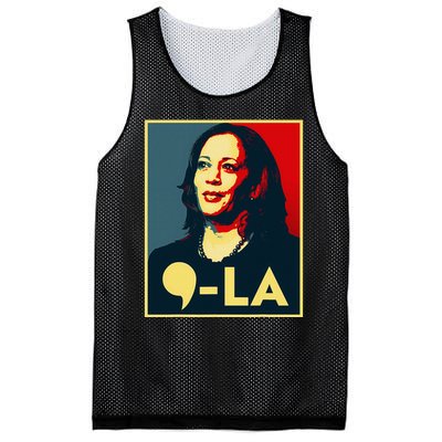 Comma La Kamala Harris 2024 Vote For 2024 President Mesh Reversible Basketball Jersey Tank