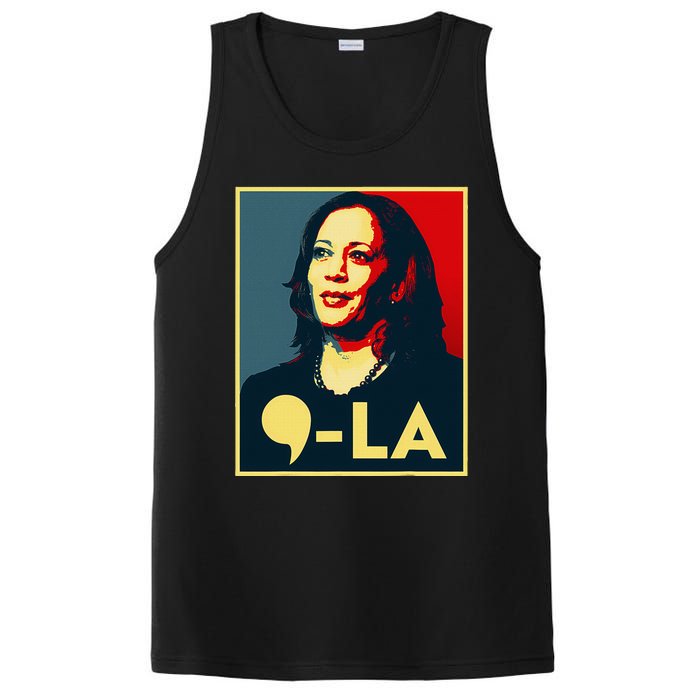 Comma La Kamala Harris 2024 Vote For 2024 President PosiCharge Competitor Tank