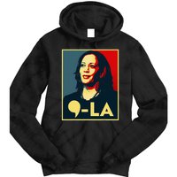 Comma La Kamala Harris 2024 Vote For 2024 President Tie Dye Hoodie