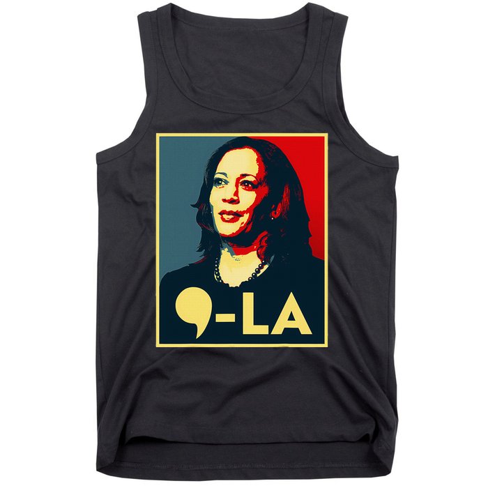 Comma La Kamala Harris 2024 Vote For 2024 President Tank Top