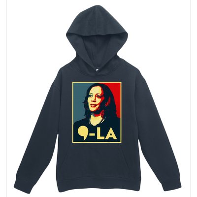 Comma La Kamala Harris 2024 Vote For 2024 President Urban Pullover Hoodie