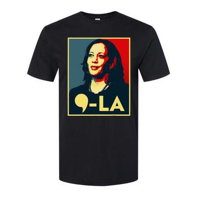 Comma La Kamala Harris 2024 Vote For 2024 President Softstyle CVC T-Shirt