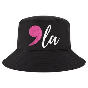 Comma + La Kamala Harris For President 2024 Election Cool Comfort Performance Bucket Hat