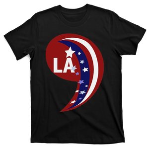 Comma La Kamala Harris 2024 Blue Comfort T-Shirt