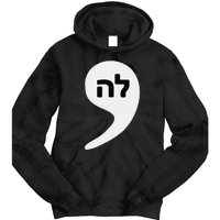 Comma La Kamala Hebrew Alphabet Cute Tie Dye Hoodie