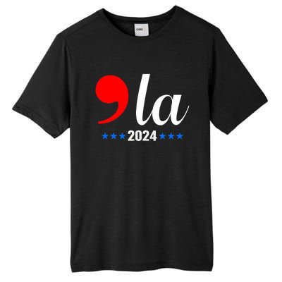 Comma + La Kamala Harris For President 2024 Election Tall Fusion ChromaSoft Performance T-Shirt