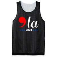 Comma + La Kamala Harris For President 2024 Election Mesh Reversible Basketball Jersey Tank