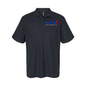 Comma La Kamala Harris 2024 Softstyle Adult Sport Polo