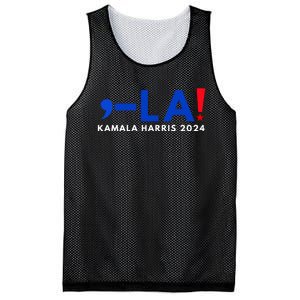 Comma La Kamala Harris 2024 Mesh Reversible Basketball Jersey Tank