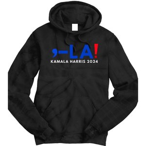 Comma La Kamala Harris 2024 Tie Dye Hoodie