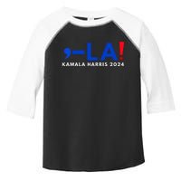 Comma La Kamala Harris 2024 Toddler Fine Jersey T-Shirt