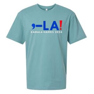 Comma La Kamala Harris 2024 Sueded Cloud Jersey T-Shirt