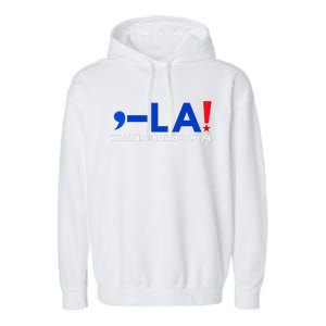 Comma La Kamala Harris 2024 Garment-Dyed Fleece Hoodie