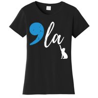 Comma La Kamala Harris Vote For Childless Cat Ladies Women's T-Shirt