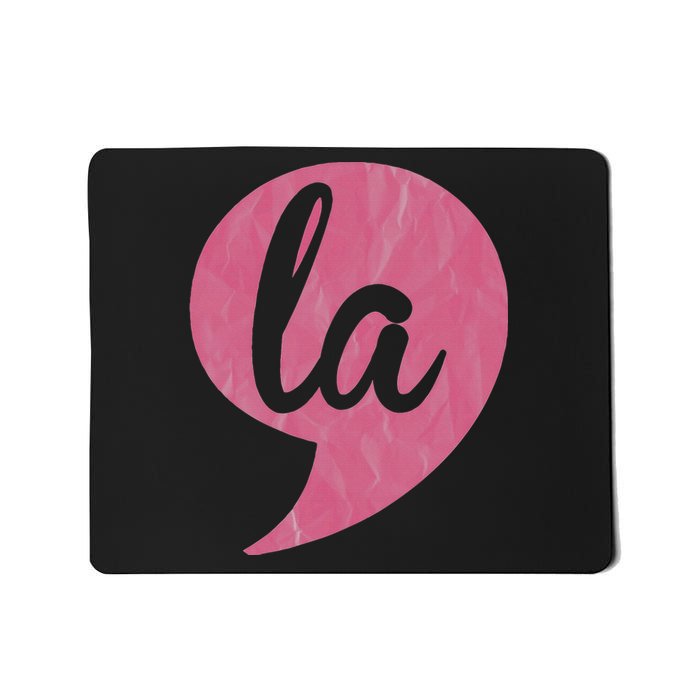 Comma + La Kamala Harris Vp 2024 Election Aka Soror Voting Mousepad