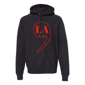 Comma La Kamala Harris Premium Hoodie