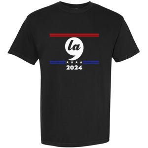 Comma La Kamala Harris 2024 Garment-Dyed Heavyweight T-Shirt