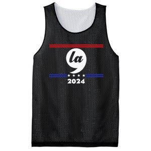 Comma La Kamala Harris 2024 Mesh Reversible Basketball Jersey Tank