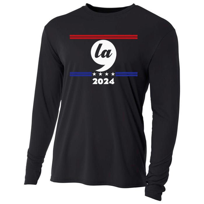 Comma La Kamala Harris 2024 Cooling Performance Long Sleeve Crew