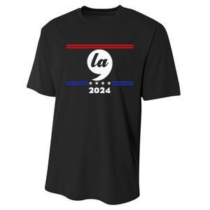 Comma La Kamala Harris 2024 Performance Sprint T-Shirt