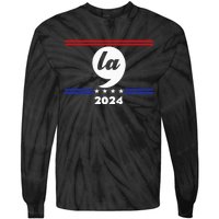 Comma La Kamala Harris 2024 Tie-Dye Long Sleeve Shirt