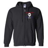 Comma La Kamala Harris 2024 Full Zip Hoodie