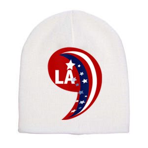 Comma La Kamala Harris 2024 Blue Comfort Aka Short Acrylic Beanie