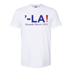 Comma La Kamala  Harris 2024 Softstyle CVC T-Shirt