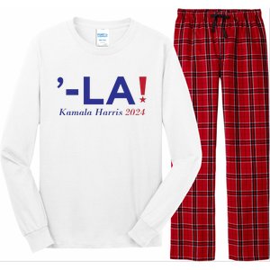 Comma La Kamala  Harris 2024 Long Sleeve Pajama Set