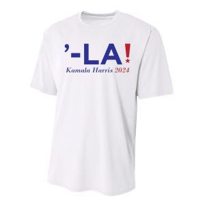 Comma La Kamala  Harris 2024 Performance Sprint T-Shirt