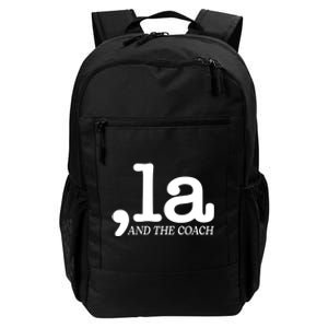 Comma La Kamala Harris Tim Walz Coach 2024 La Comma Daily Commute Backpack