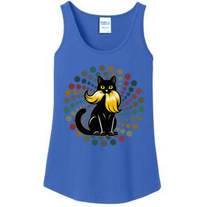 Cat Ladies Kamala Harris Anti Trump Humor Election 2024 Ladies Essential Tank