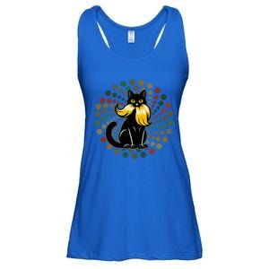 Cat Ladies Kamala Harris Anti Trump Humor Election 2024 Ladies Essential Flowy Tank