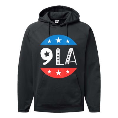 Comma La Kamala Harris Performance Fleece Hoodie