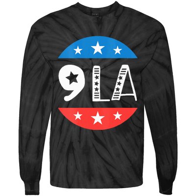 Comma La Kamala Harris Tie-Dye Long Sleeve Shirt