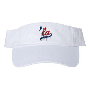 Comma La Kamala Harris 2024 Madam President Vote Kamala Valucap Bio-Washed Visor