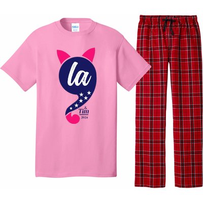 Comma La Kamala Harris 2024 For President Election Pajama Set