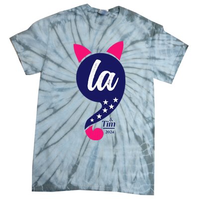 Comma La Kamala Harris 2024 For President Election Tie-Dye T-Shirt