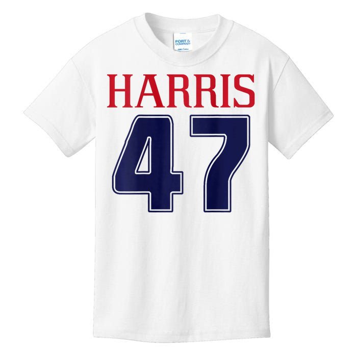 Comma La Kamala Harris 2024 Madam President Vote Kamala Kids T-Shirt